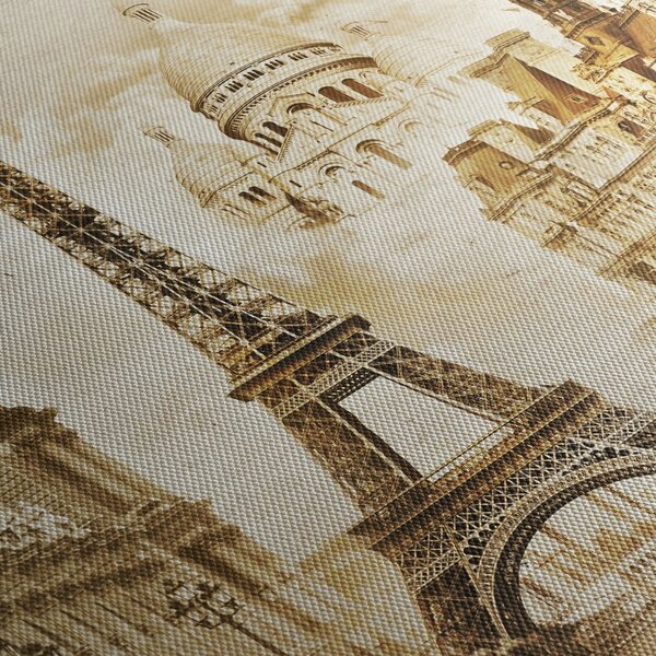 Tablou - Monumente din Paris (150x105 cm)