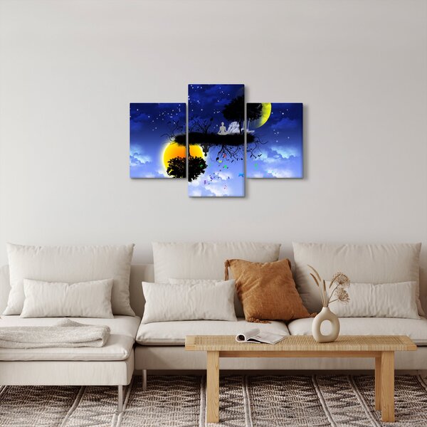 Tablou - Reflecția echilbrului (90x60 cm)