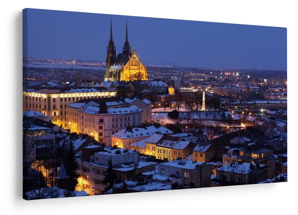 Tablou - Catedrala Sf. Peter și Paul, Brno, Republica Cehă (90x60 cm)