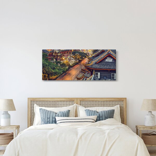 Tablou - Qintai Road, Chengdu, China (120x50 cm)