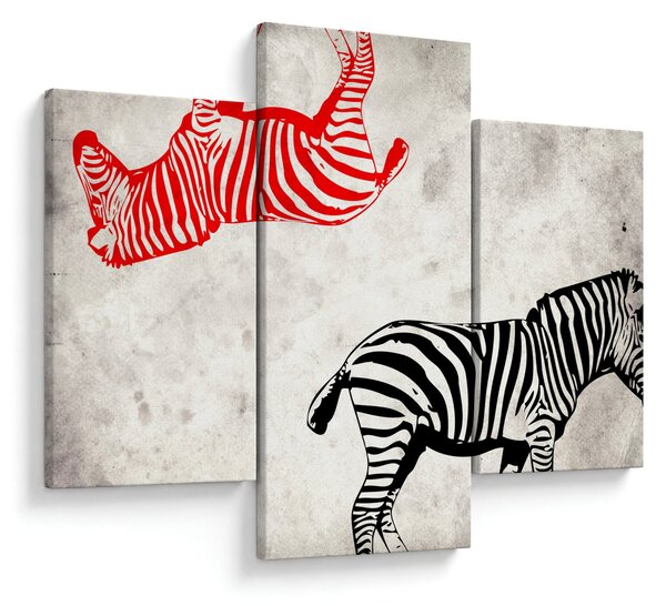 Tablou - Zebre (90x60 cm)