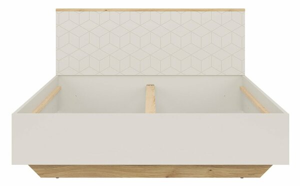 Pat Luorlo 104Dublu, Crem, 160x200, PAL laminat, 17x21x10cm