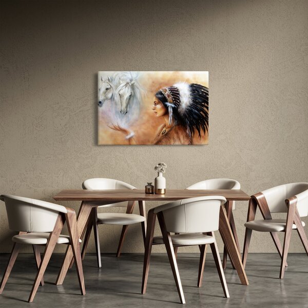 Tablou - Farmecele indienilor (90x60 cm)