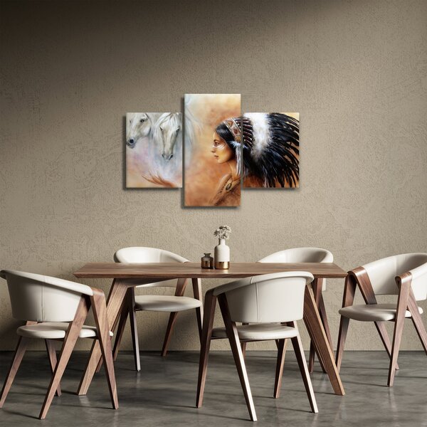 Tablou - Farmecele indienilor (90x60 cm)