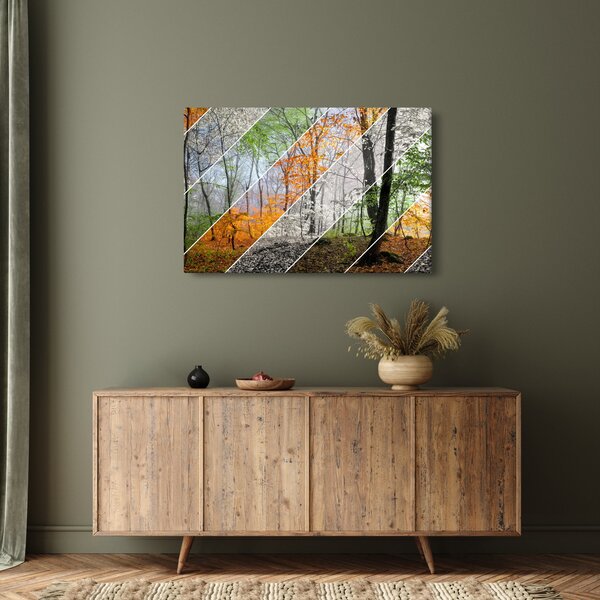 Tablou - Schimbarea anotimpurilor (90x60 cm)