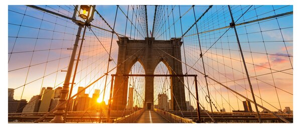 Tablou - Podul Brooklyn, Manhattan, New York (120x50 cm)