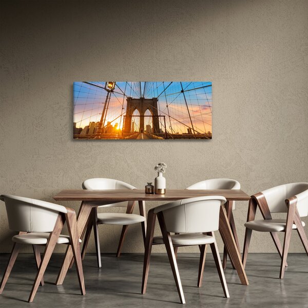 Tablou - Podul Brooklyn, Manhattan, New York (120x50 cm)