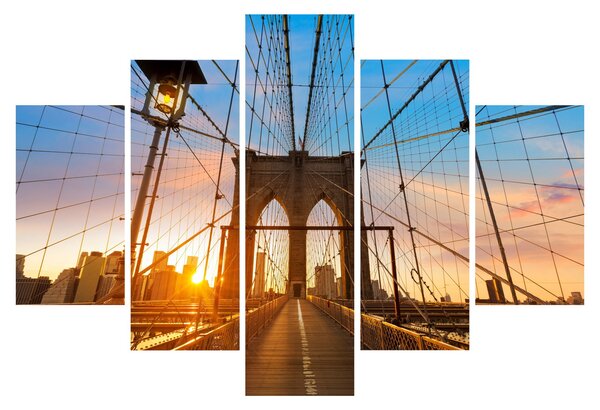 Tablou - Podul Brooklyn, Manhattan, New York (150x105 cm)