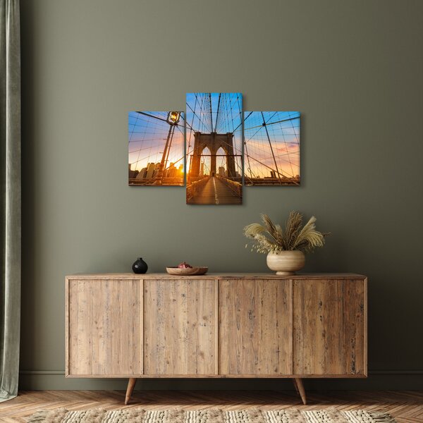 Tablou - Podul Brooklyn, Manhattan, New York (90x60 cm)