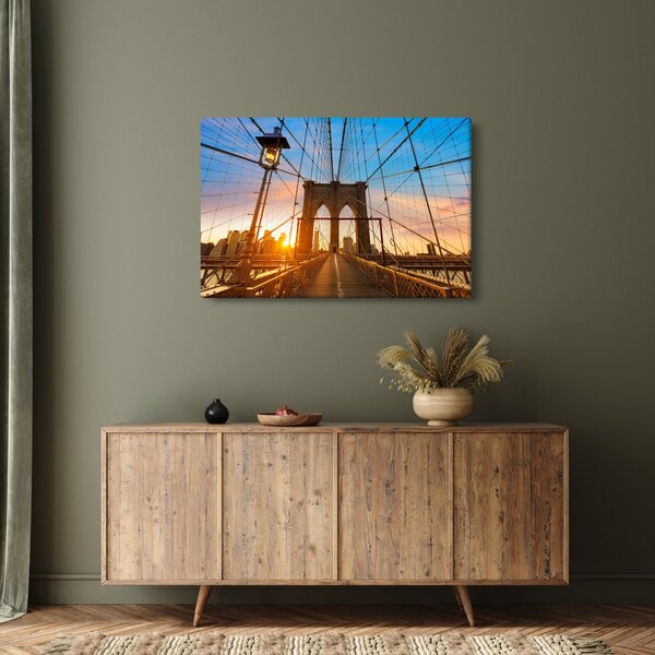 Tablou - Podul Brooklyn, Manhattan, New York (90x60 cm)