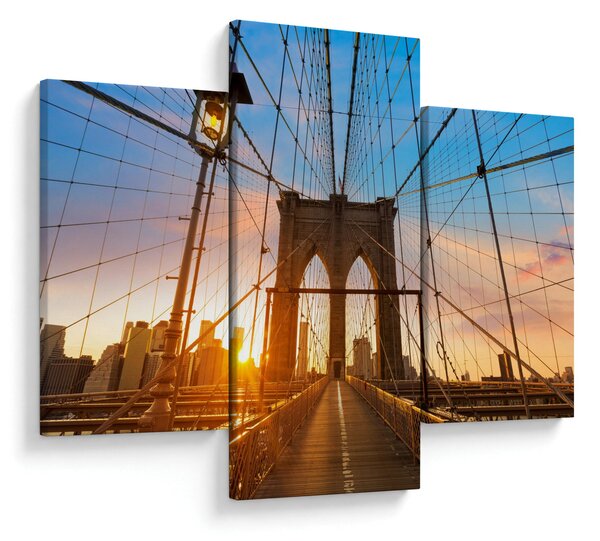 Tablou - Podul Brooklyn, Manhattan, New York (90x60 cm)