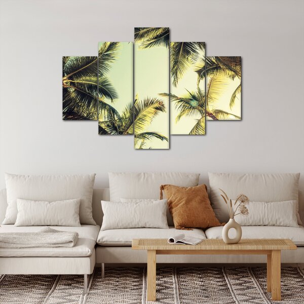 Tablou - Palmieri de cocos (150x105 cm)
