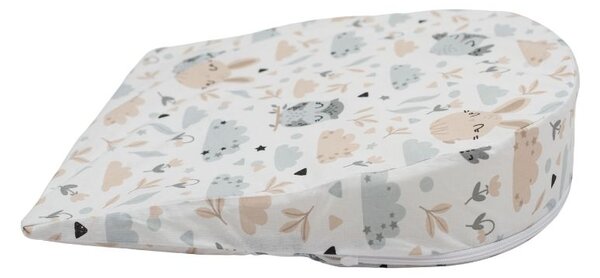 Perna antireflux pentru landou cu husa bumbac detasabila Kidizi Forest Friends, model universal