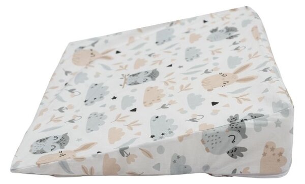 Perna antireflux cu husa bumbac detasabila 30x38 cm Kidizi Forest Friends
