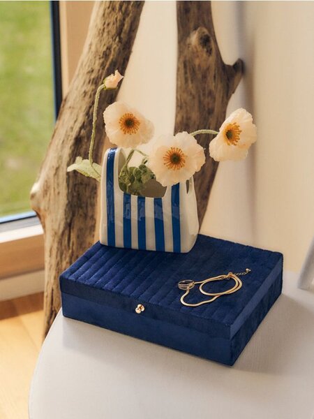 Sinsay - Cutie de bijuterii - bleumarin