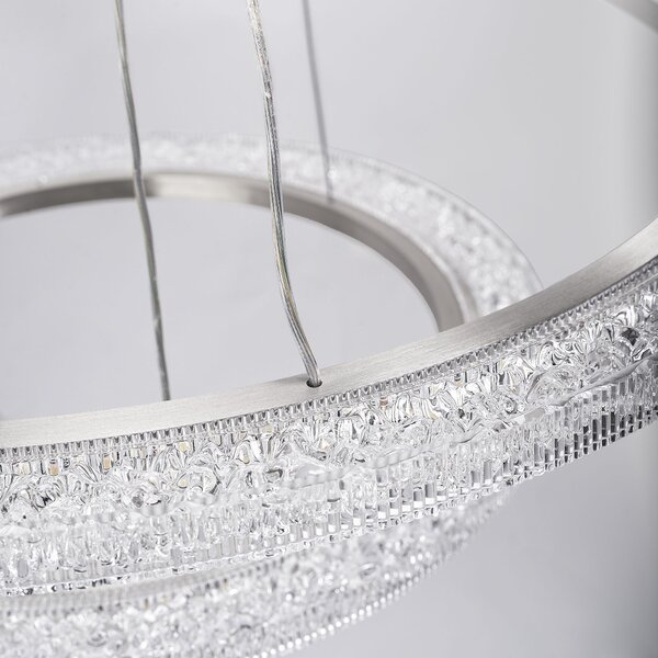 Lampa LED LHJ045-CP2 BRUSH NICKLE