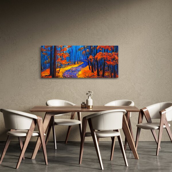 Tablou - Pădurea toamna (120x50 cm)