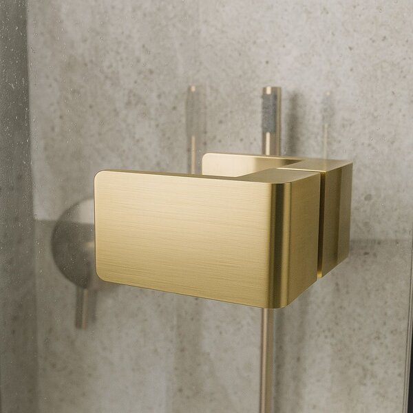 Rea, Cabină de duș Rea Atlas 120x100 Auriu periat, KPL-K4576