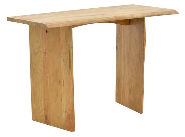 Consolă Mende, Lemn Masiv Acacia, Natural, 110x50x76 cm