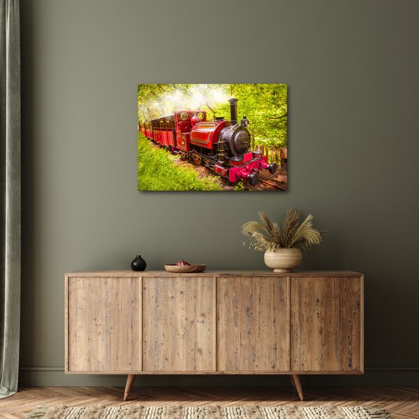Tablou - Tren cu aburi (70x50 cm)