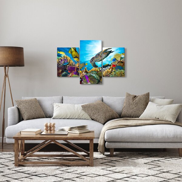 Tablou - Recif de corali (90x60 cm)