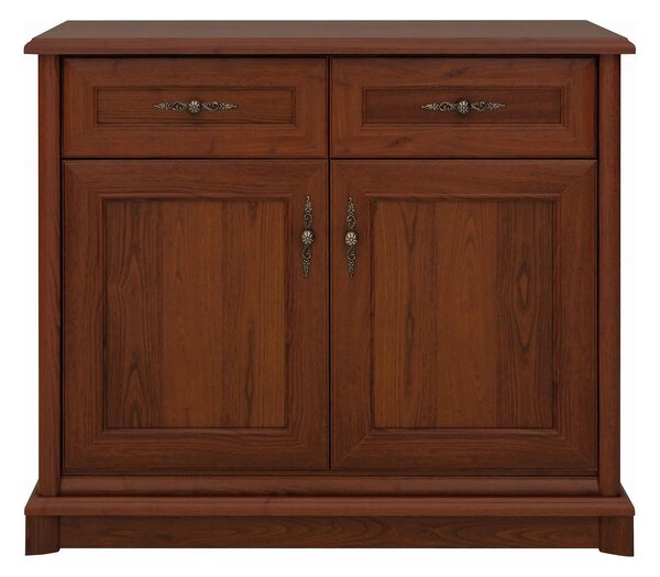 Comoda clasica living KENT EKOM2D2S, castan, PAL, 101x45x91 cm