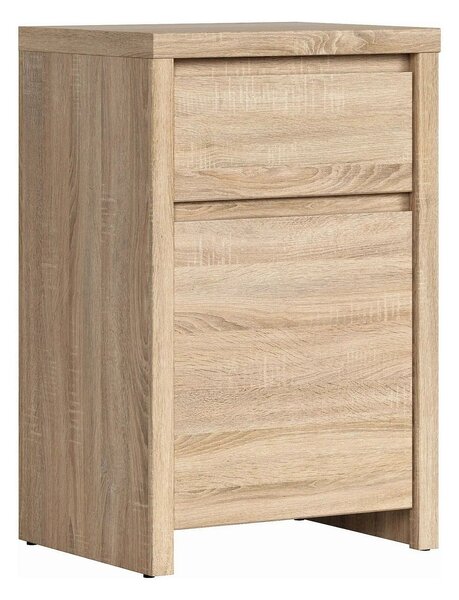 Comoda KASPIAN KOM1D1SP, stejar sonoma, PAL, 49x41x77 cm