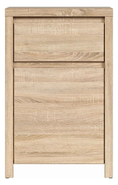 Comoda KASPIAN KOM1D1SP, stejar sonoma, PAL, 49x41x77 cm