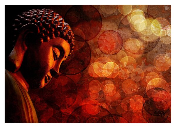 Tablou - Buddha în nuanțe roșii (70x50 cm)