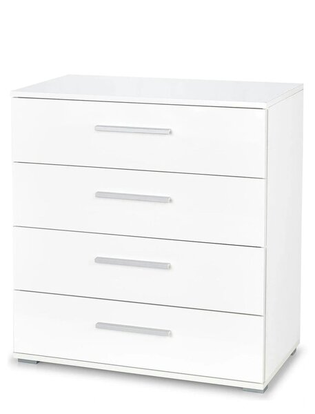 Comoda Lima KM3, alb, PAL, 77x40x82 cm
