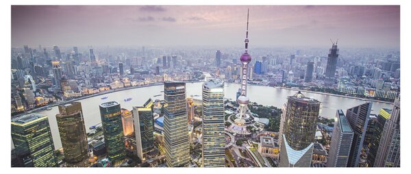 Tablou - Shanghai, China (120x50 cm)