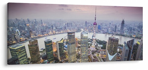 Tablou - Shanghai, China (120x50 cm)