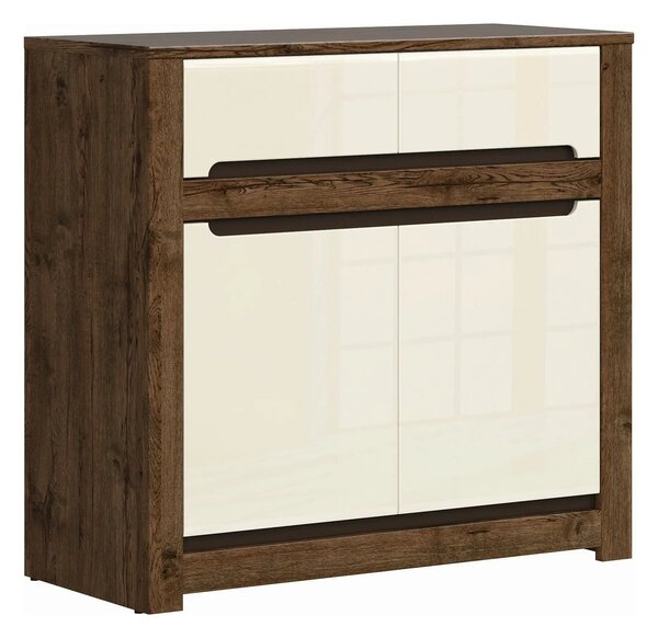 Comoda RUSO KOM2D2S, nuc/bej, PAL, 104x46x99 cm