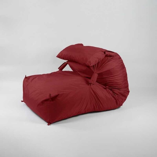 Fotoliu Yoga XL si Perna, Material Impermeabil - Red