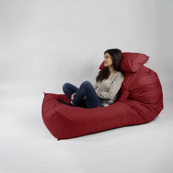 Fotoliu Yoga XL si Perna, Material Impermeabil - Red