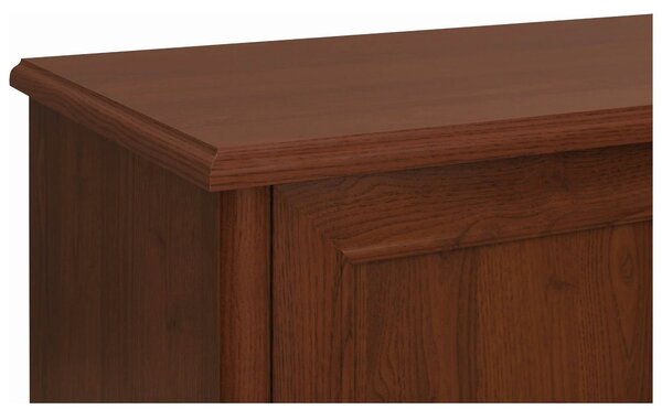 Comoda clasica KENT EKOM3D1S, castan, PAL, 154x45x91 cm