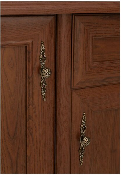 Comoda clasica KENT EKOM3D1S, castan, PAL, 154x45x91 cm