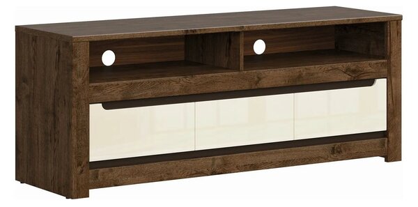Comoda TV RUSO, nuc/bej, PAL, 149x46x59 cm