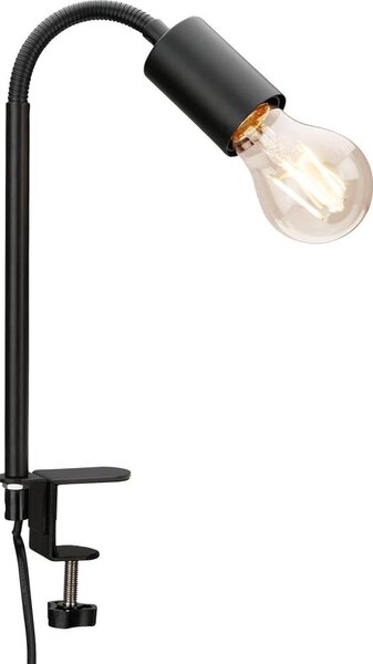 Lampă LED cu clemă 1xE27/4,2W/230V 2700K neagră