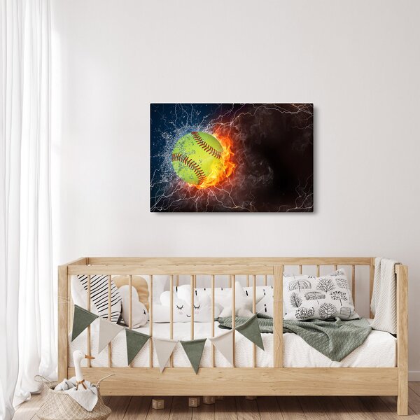 Tablou - Minge de tenis (90x60 cm)