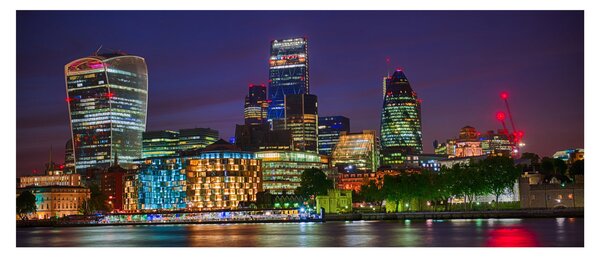 Tablou - Londra seara (120x50 cm)