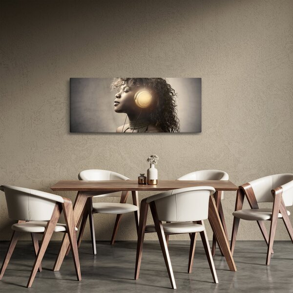 Tablou - Puterea muzicii (120x50 cm)