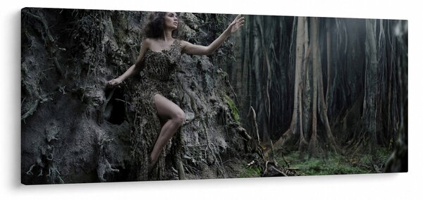 Tablou - Zâna pădurii (120x50 cm)