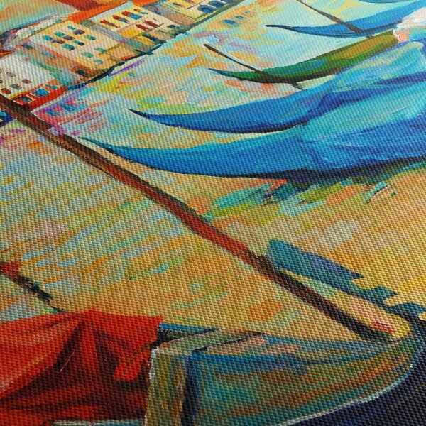 Tablou - Port în Veneția (90x60 cm)