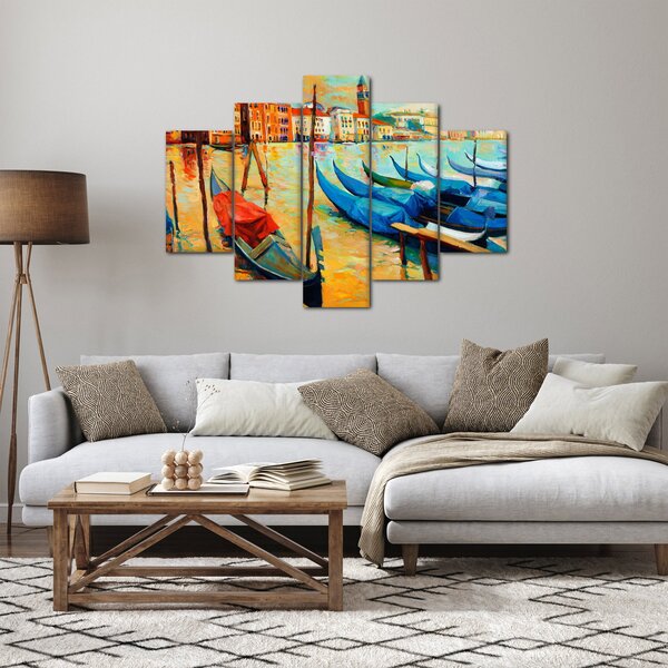 Tablou - Port în Veneția (150x105 cm)