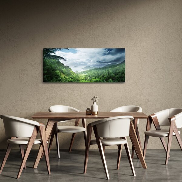 Tablou -Jungla din Seychelles (120x50 cm)
