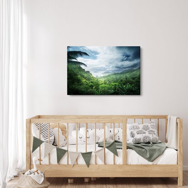 Tablou -Jungla din Seychelles (90x60 cm)