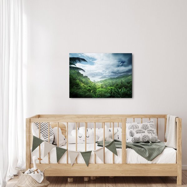 Tablou -Jungla din Seychelles (70x50 cm)