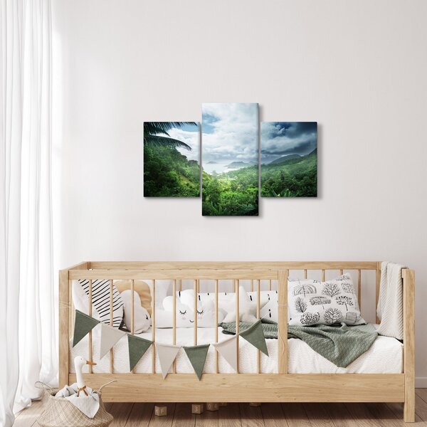 Tablou -Jungla din Seychelles (90x60 cm)