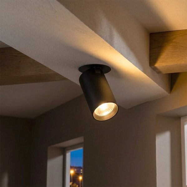 Brilagi - Lampă încastrată SELE 1xGU10/30W/230V neagră
